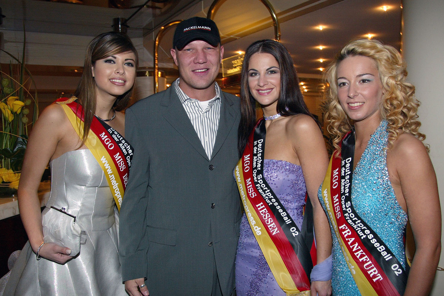 AxelSchulz mit Miss Deutschland 2002