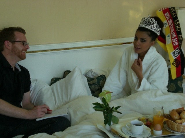 Interview mit der BILD am Morgen nach der Kroenung