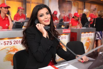 Miss Deutschland beim RTL Spendenmarathon